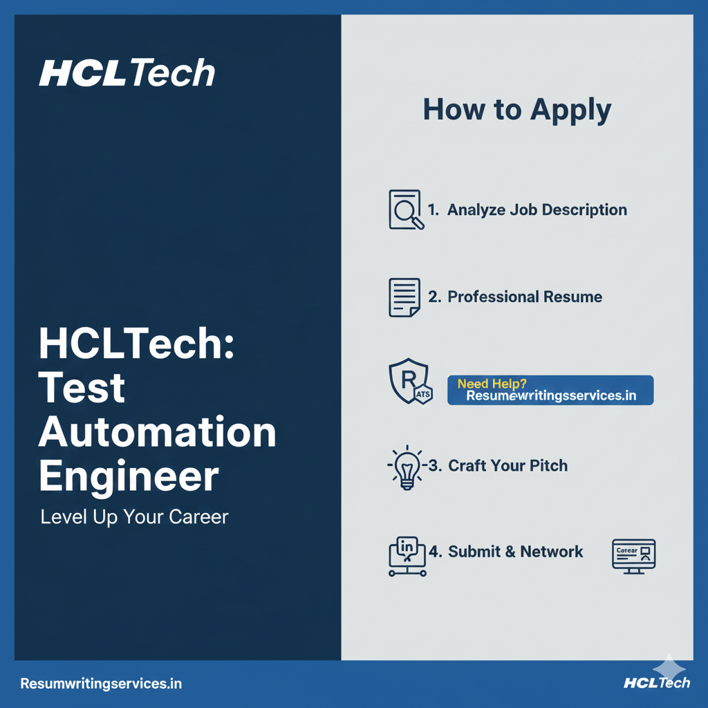 How to Apply for Test Engineer Job in HCL