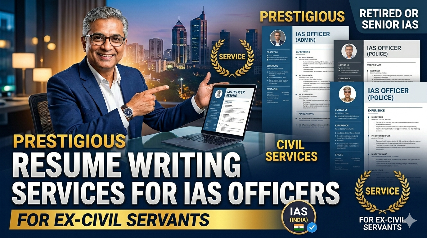 Resume Writing Services for IAS Officer Resume Writing Services for IAS Officer