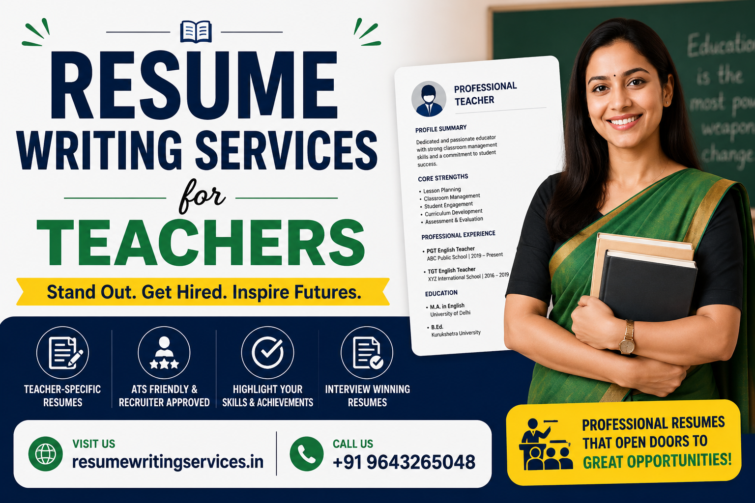 Best Resume Writing Services for Teachers Best Resume Writing Services for Teachers