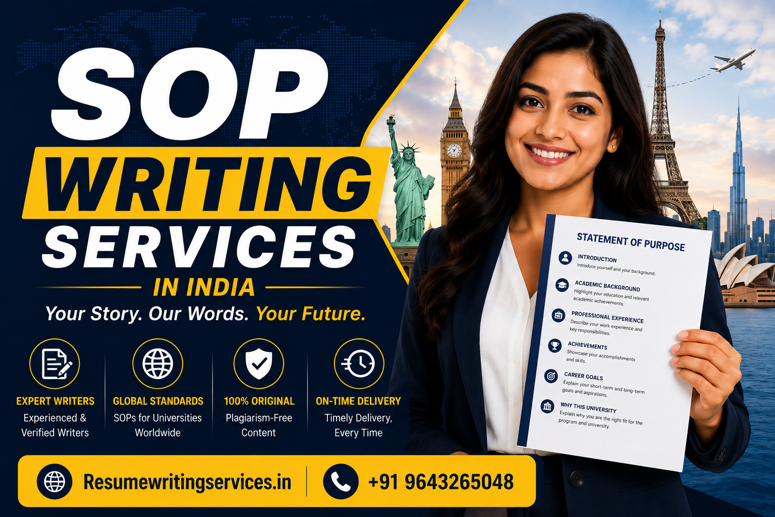 SOP Writing Services in India No.1 SOP Writing Services in India