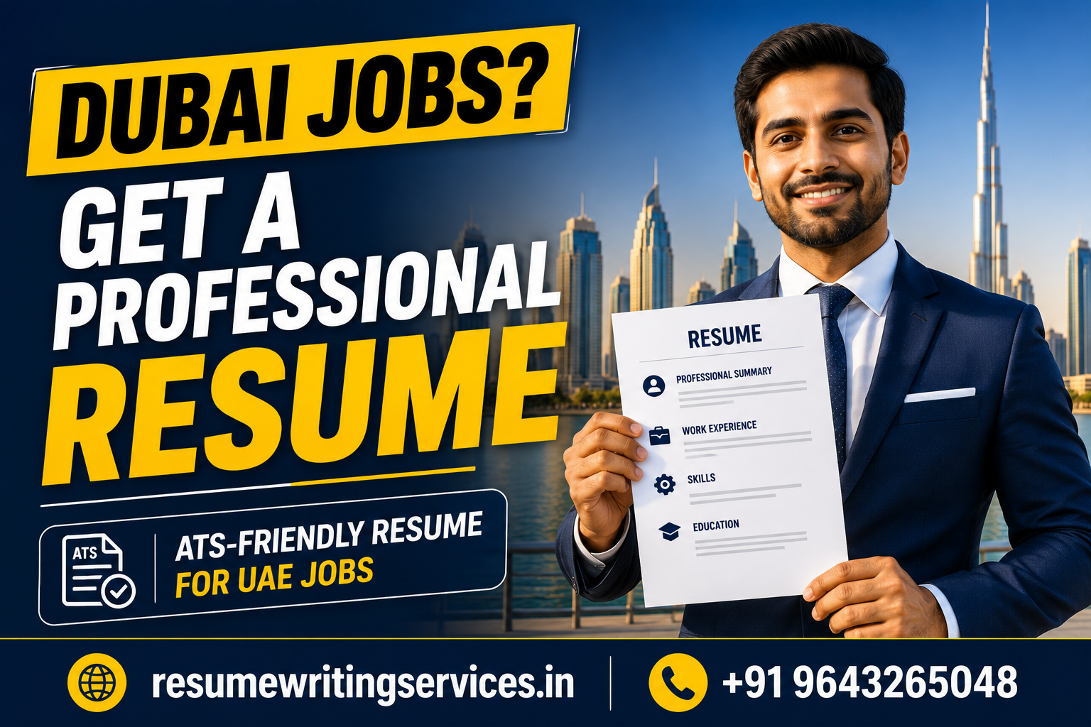 Resume Writing Services for Dubai Jobs