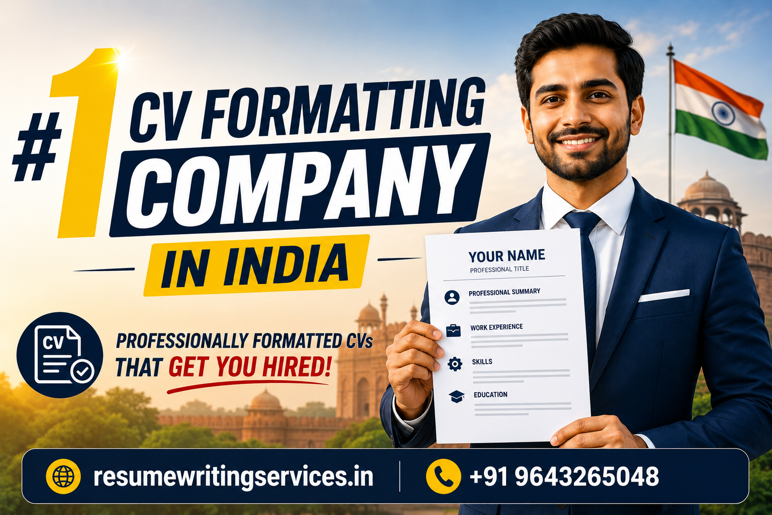 Best CV Formatting Companies in India | ATS CV Writing