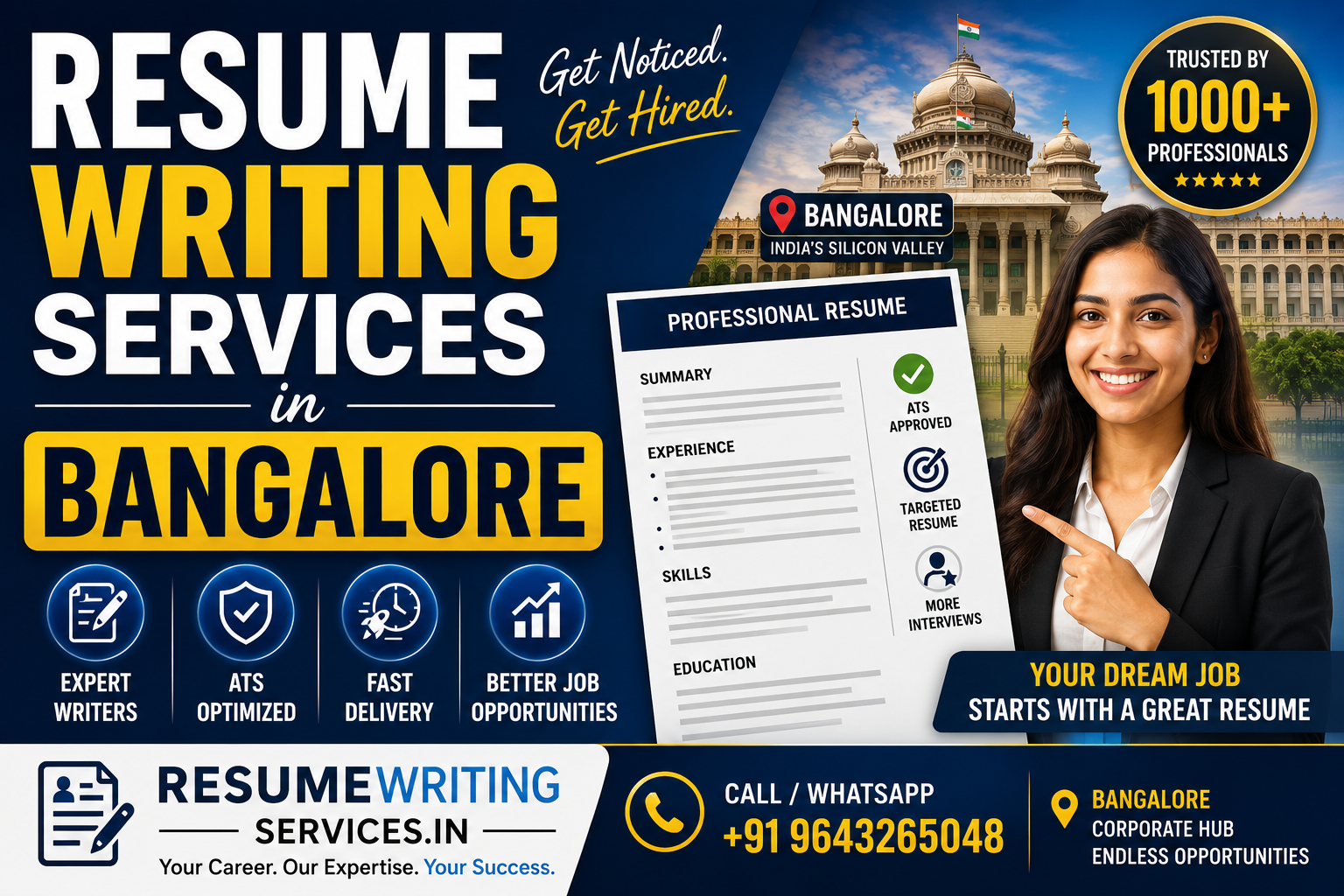 Best Resume Writing Services in Bangalore | ATS Resume Service Best Resume Writing Services in Bangalore